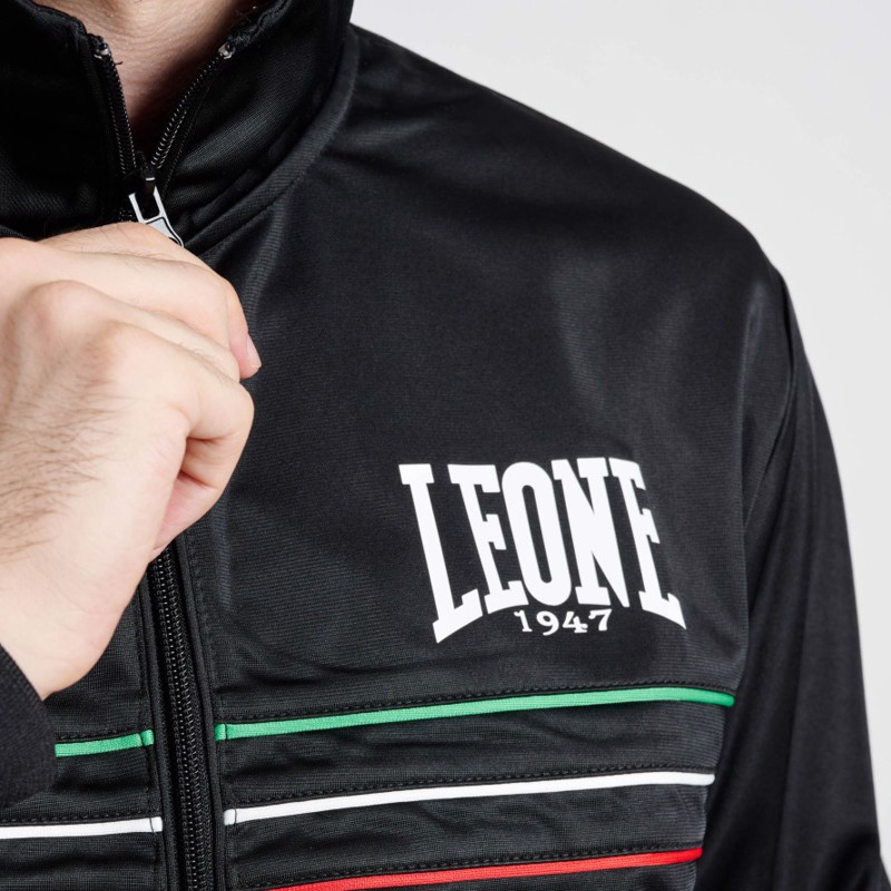 Leone jacket  FLAG -  black